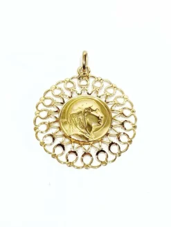 Médaille de la Vierge en or