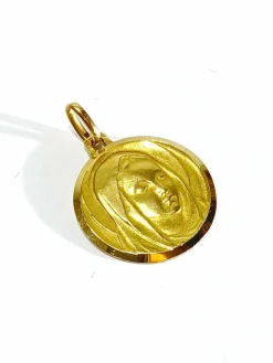 Médaille de la Vierge en or jaune