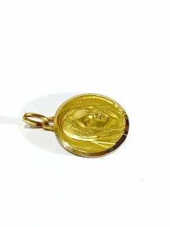 Médaille de la Vierge en or jaune
