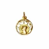 Médaille de la Vierge or rose