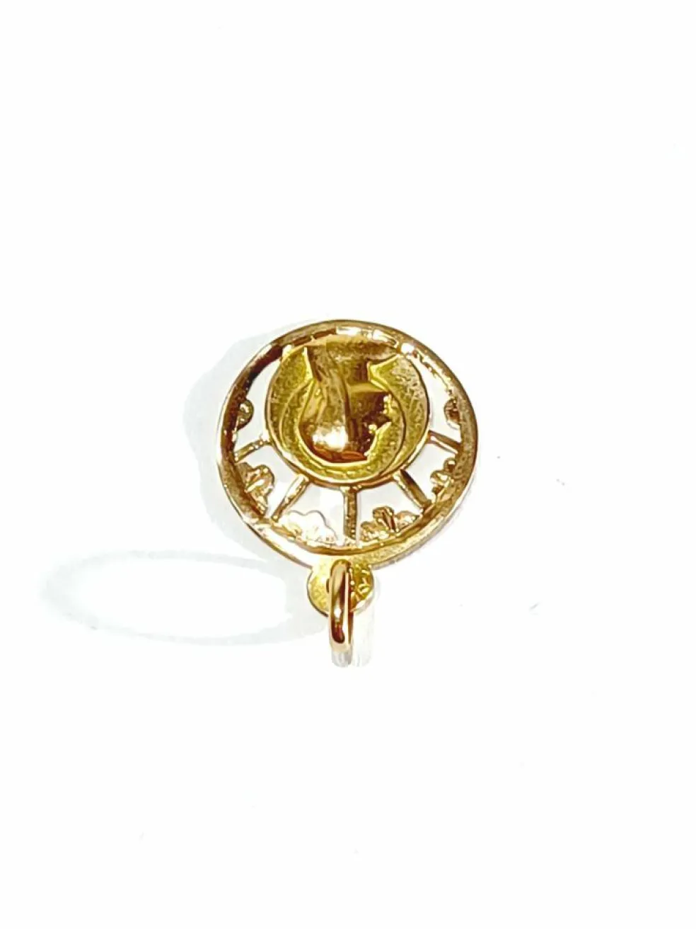 Médaille de la Vierge or rose