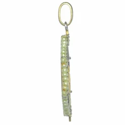 Médaille Diamants et émail plique-a-jour