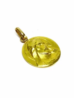Médaille du Christ en or jaune