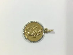 Médaille Du Scapulaire En Or