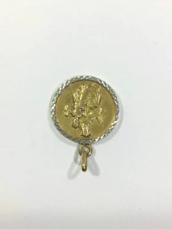 Médaille Du Scapulaire En Or