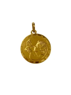 Médaille En Or : Le Messager