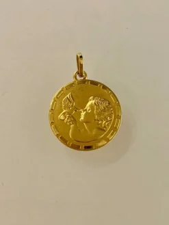 Médaille En Or : Le Messager