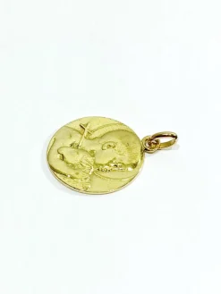 Médaille en or Saint Jean-Baptiste