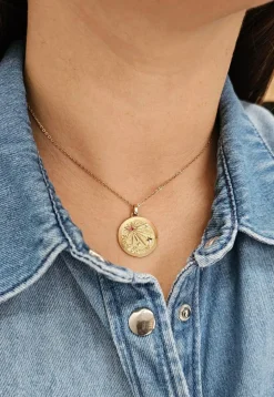 Médaille Etoile d'amour or jaune