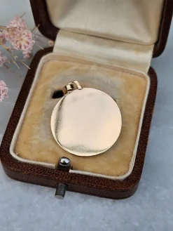 Médaille Etoile d'amour or jaune