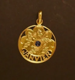 Médaille Janvier en or