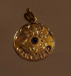 Médaille Janvier en or