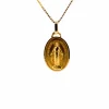 Médaille Marie Or Jaune