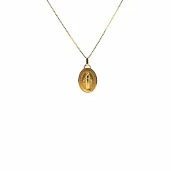 Médaille Marie Or Jaune