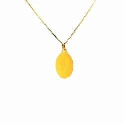 Médaille Marie or jaune