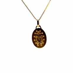 Médaille Marie Or Jaune