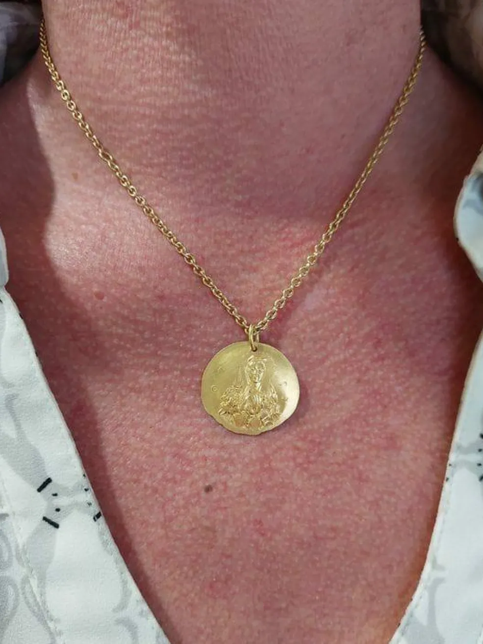 Médaille notre dame de lourdes monnaie de paris