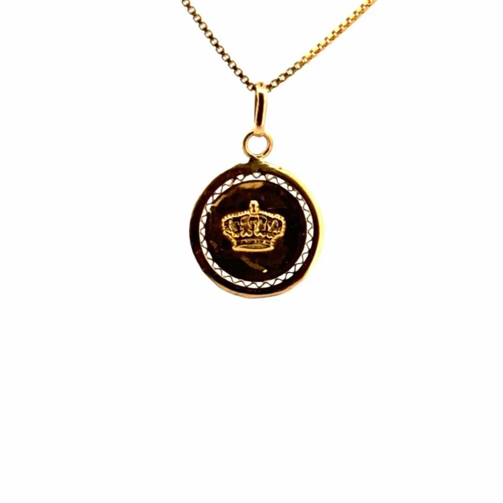 Médaille Or Jaune 18k Marie
