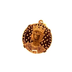 Médaille Or Jaune Saint Louis