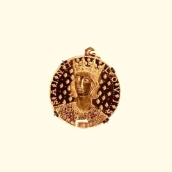 Médaille Or Jaune Saint Louis