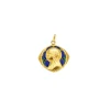 Médaille or jaune Vierge Marie