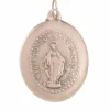 Médaille or jaune vierge miraculeuse