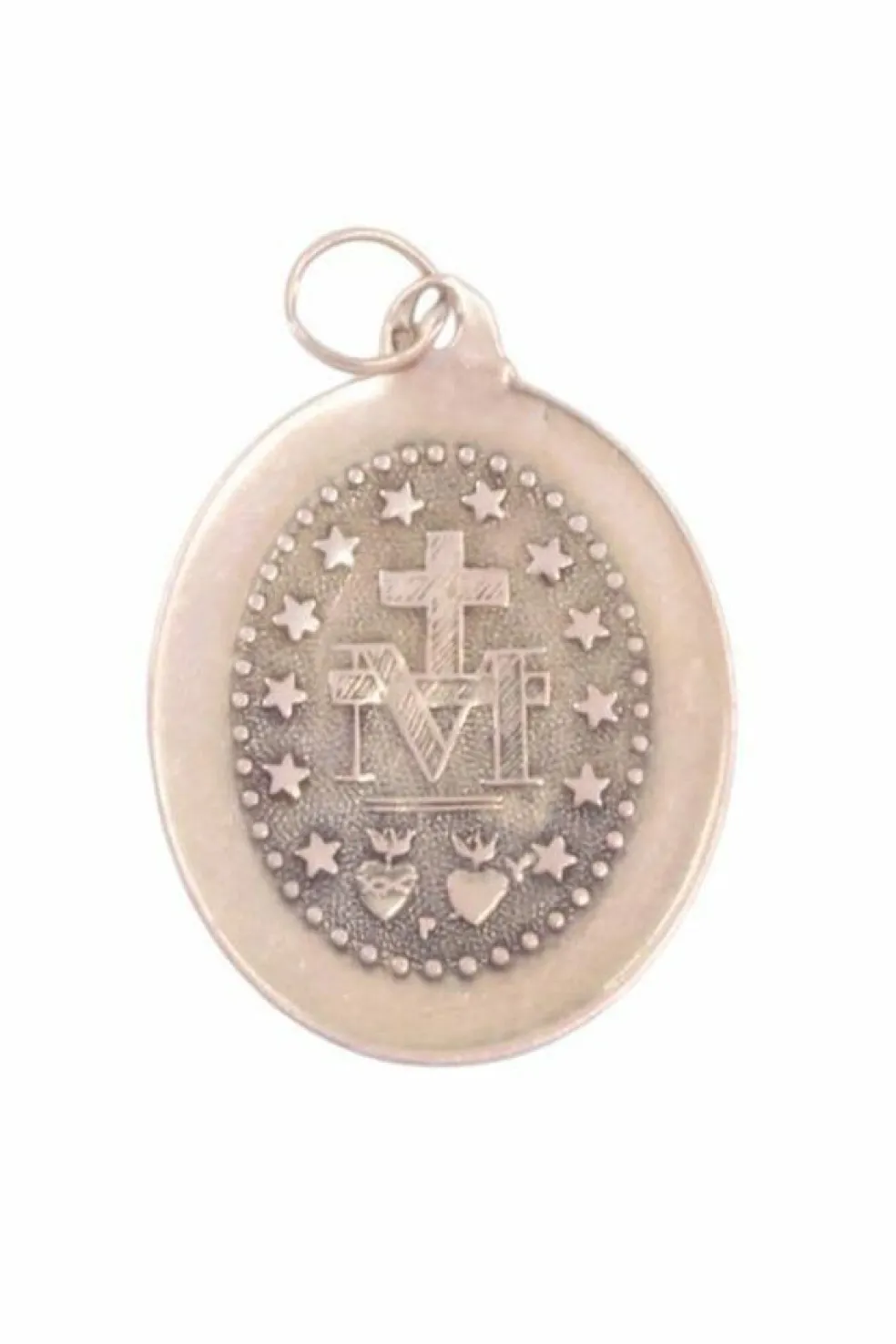 Médaille or jaune vierge miraculeuse