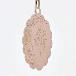 Médaille or rose gravée ancienne