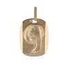 Médaille or rose Vierge Marie