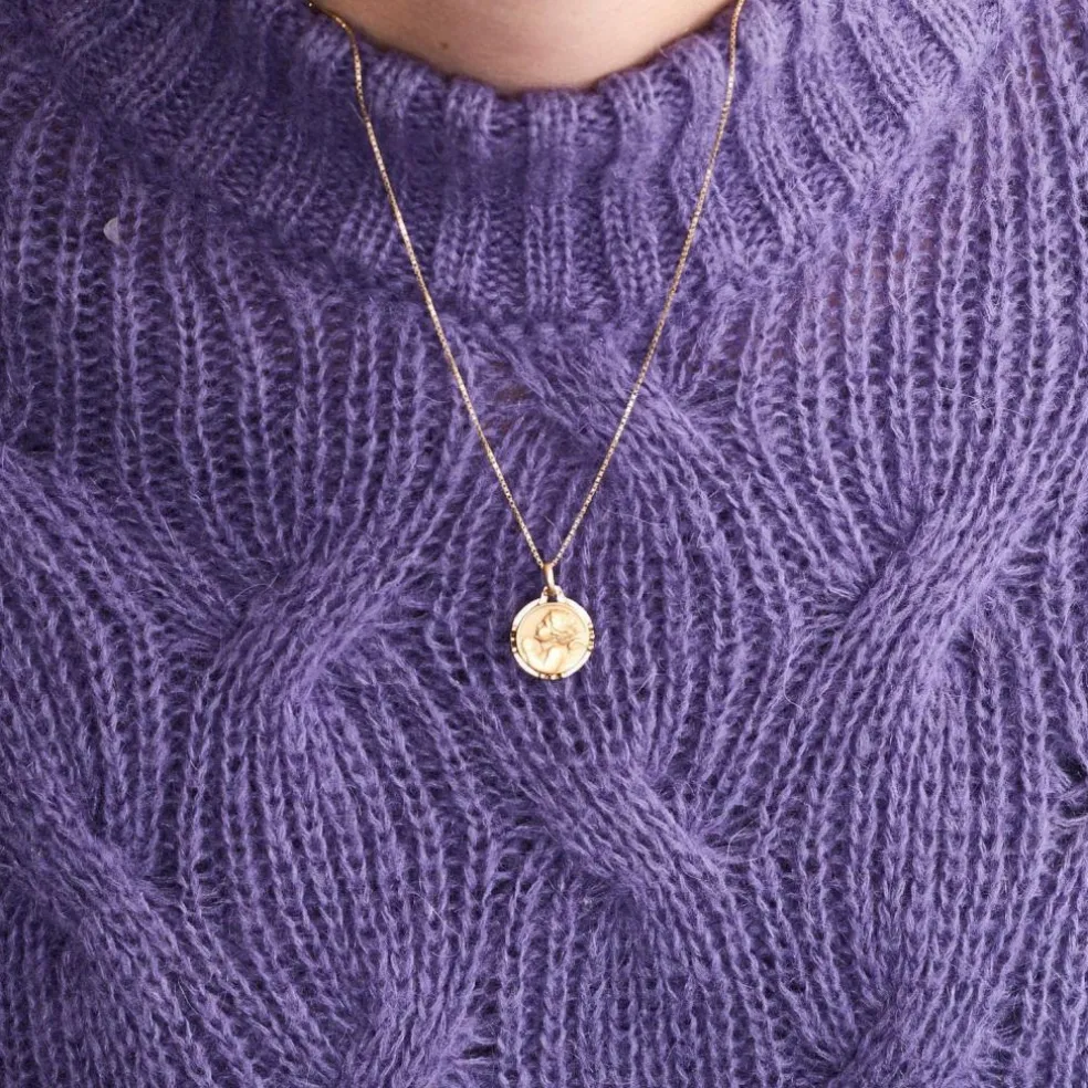 Médaille Or sur chaîne