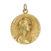 Médaille or Vierge Marie signée Vernon