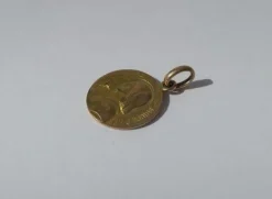 Médaille pendentif Jeanne d’Arc biface