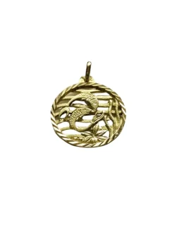 Médaille Poisson Art Nouveau