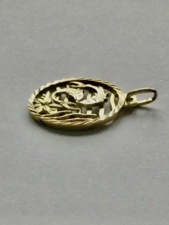 Médaille Poisson Art Nouveau