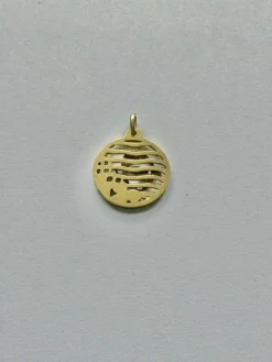 Médaille Poisson Art Nouveau