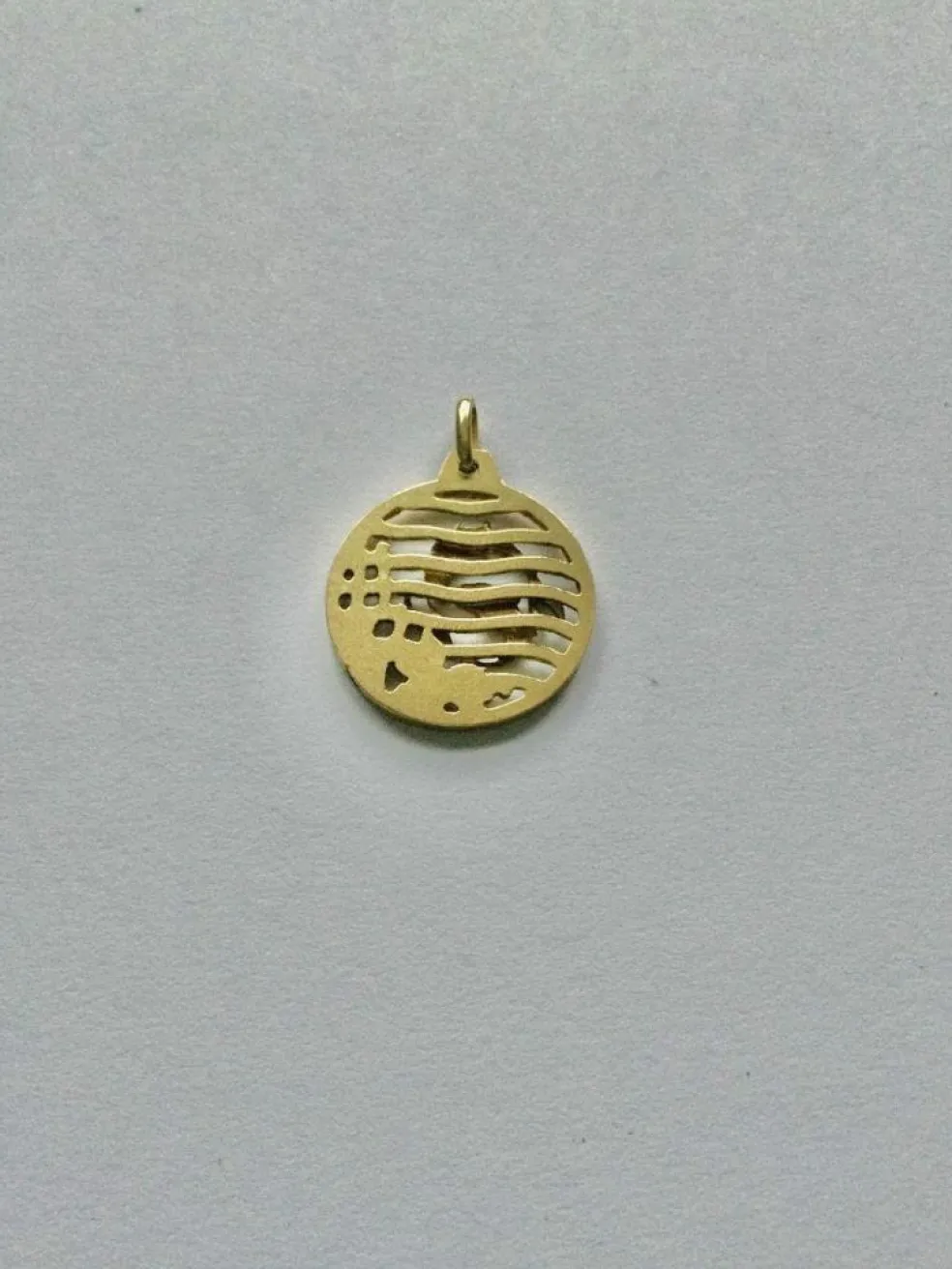 Médaille Poisson Art Nouveau