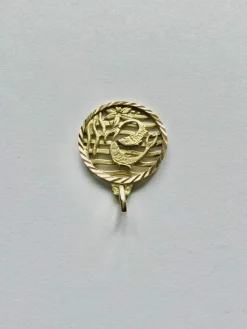 Médaille Poisson Art Nouveau
