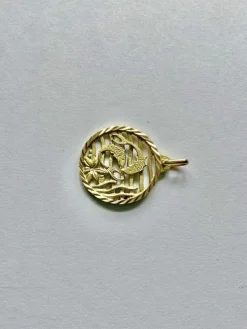 Médaille Poisson Art Nouveau