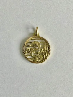 Médaille Poisson Art Nouveau