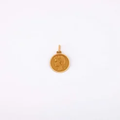 Médaille Profil masculin signée Cardot