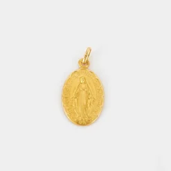 Médaille religieuse or jaune