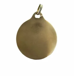 Médaille religieuse or jaune