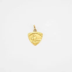 Médaille romantique, époque Art Nouveau
