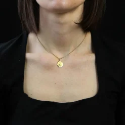 Médaille Saint Christophe or jaune
