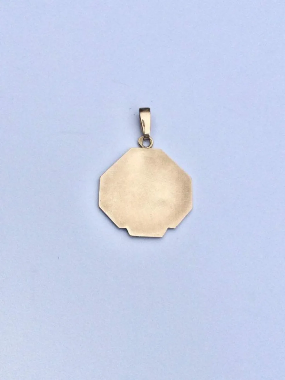 Médaille Saint Christophe Or Rose