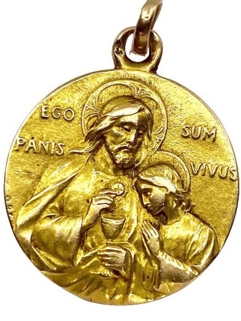 Médaille Saint Jean et le Christ