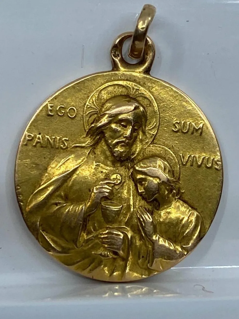 Médaille Saint Jean et le Christ
