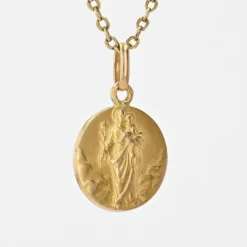 Médaille Saint Joseph au lys