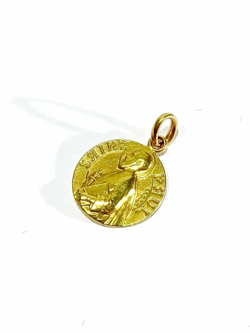 Médaille Saint Paul or jaune