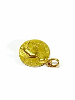 Médaille Saint Paul or jaune